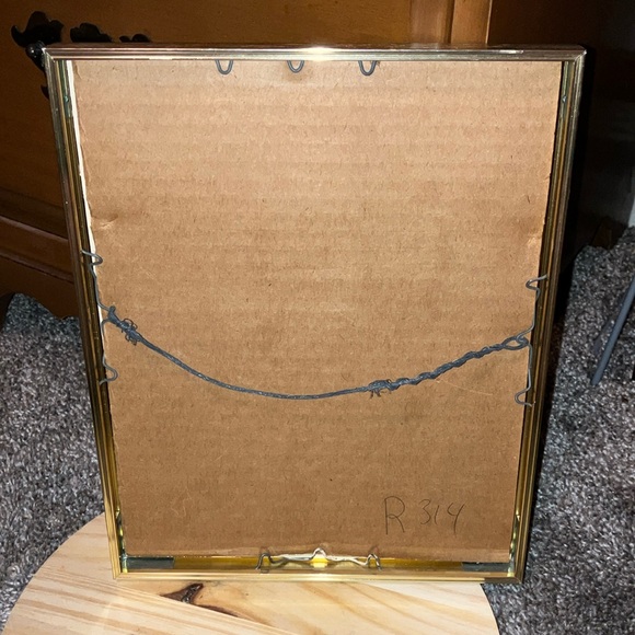 Christine Rosamond “Blue Ice” Lithograph Framed Artwork 8.25” X 10.25” 1970’s - Picture 8 of 11